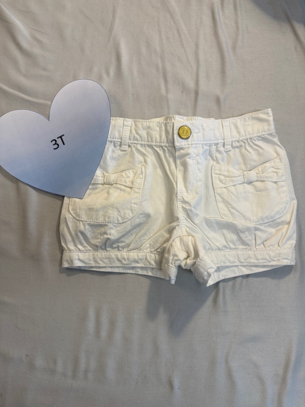 Gymboree White Shorts Relaxed Fit